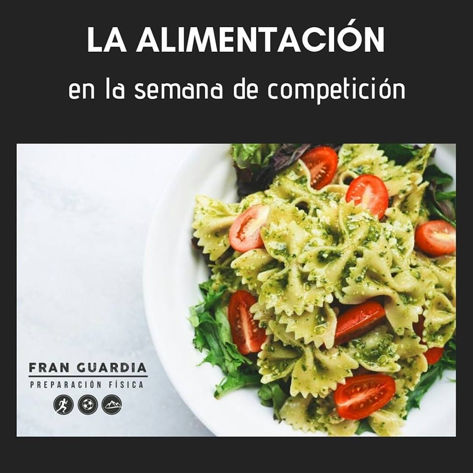 Alimentación - FG Preparación física