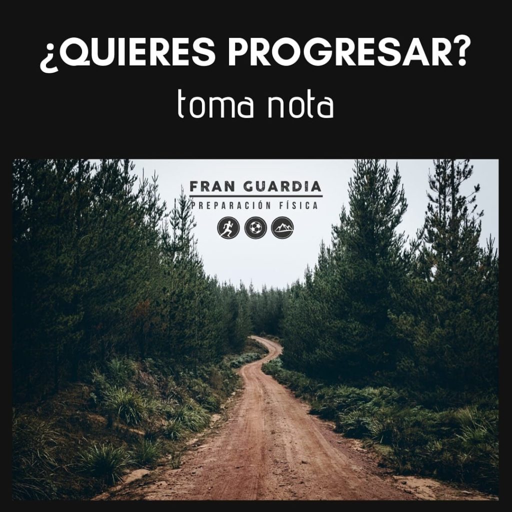 ¿Quieres progresar?